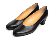 画像をギャラリービューアに読み込む, 【essencia】スクエアトゥ細身パンプス 4.5cmヒール 〈ワイズD〉(605-45200)