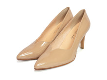 画像をギャラリービューアに読み込む, 【essencia】ハートカット細身パンプス 7.5cmヒール 〈ワイズC〉(605-71756)