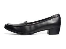 画像をギャラリービューアに読み込む, 【essencia】細身ローヒールパンプス 3㎝ヒール〈ワイズC〉(608-CHOCO)